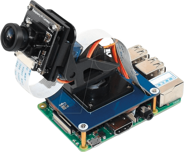 Raspberry Pi Shield - комплект з функцією панорамування/нахилу