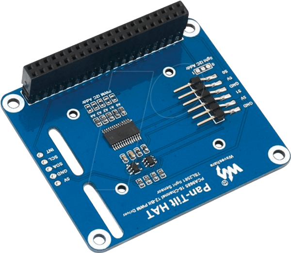 Raspberry Pi Shield - комплект з функцією панорамування/нахилу