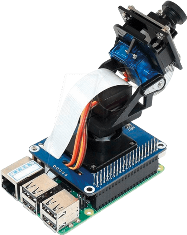 Raspberry Pi Shield - комплект з функцією панорамування/нахилу