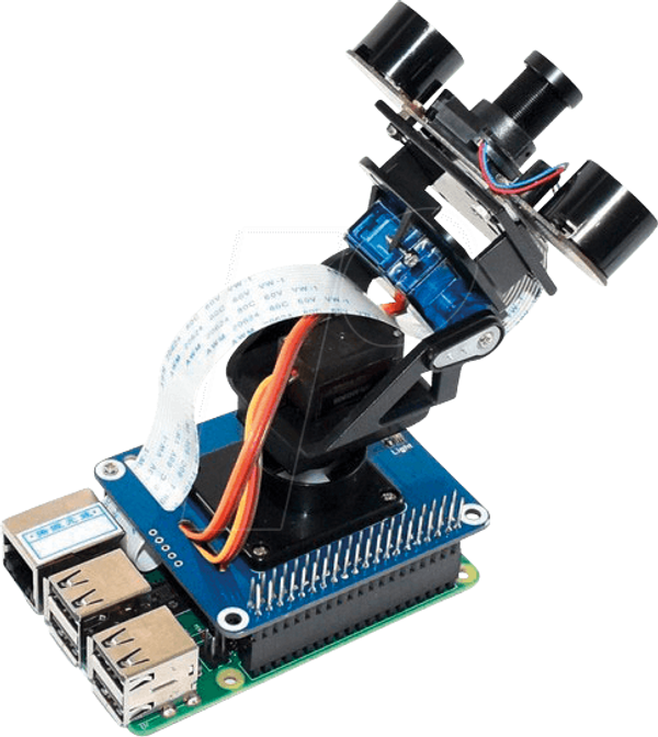 Raspberry Pi Shield - комплект з функцією панорамування/нахилу