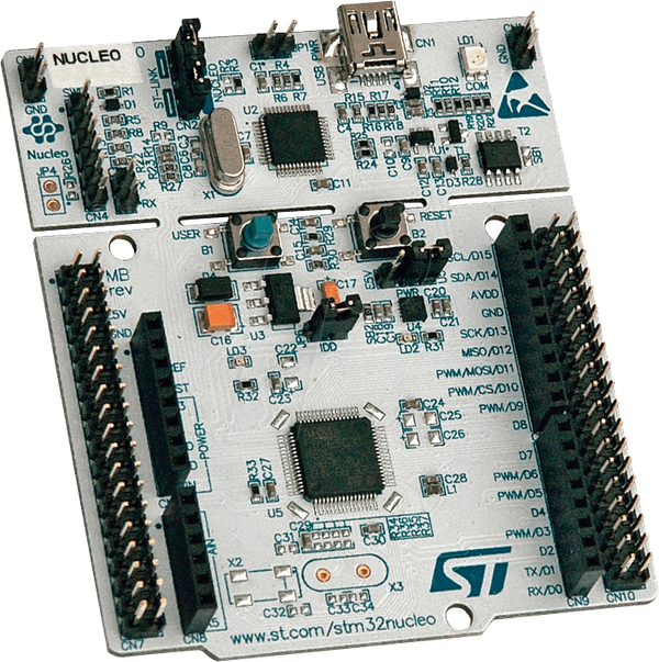 Nucleo-64, ARM Cortex M0+, STM32 серії G07