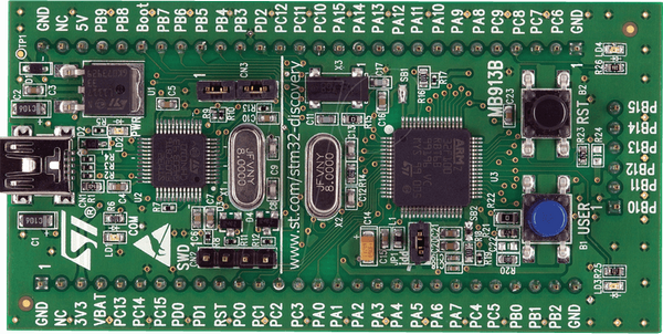 Оцініть. плату STM32 Value line Discovery
