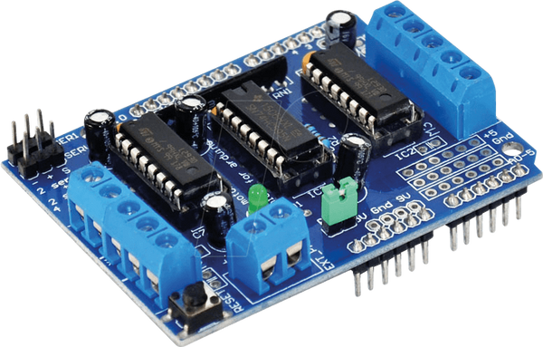 Arduino – контроллер двигателя L293D