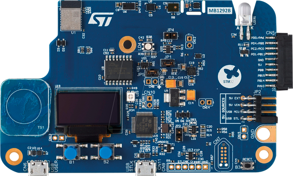 Комплект Discovery, STM32WB5MMG, OLED, трансивер 2,4 ГГц