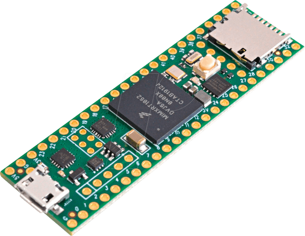 Teensy 4.1, USB, без заголовка