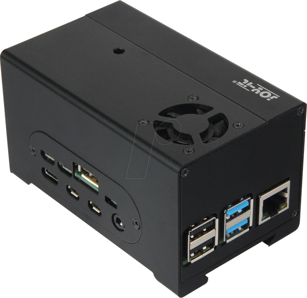 ПК з ДБЖ Raspberry Pi - RPI 4B 4 ГБ, плата ДБЖ, акумулятор 2000 мАг, алюміній