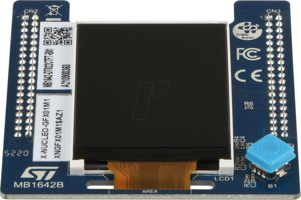 X-Nucleo Shield, дисплей для Nucleo-64