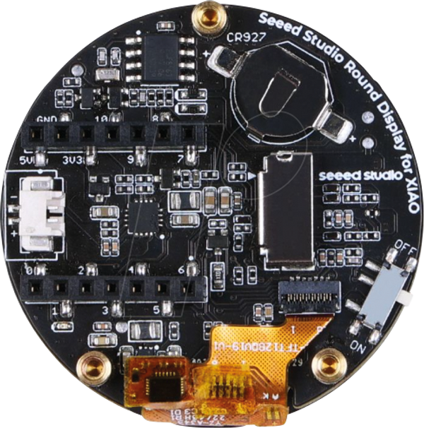 Xiao Shield - дисплей, сенсорний, 1,28 дюйма, 240x240, 65 тис.