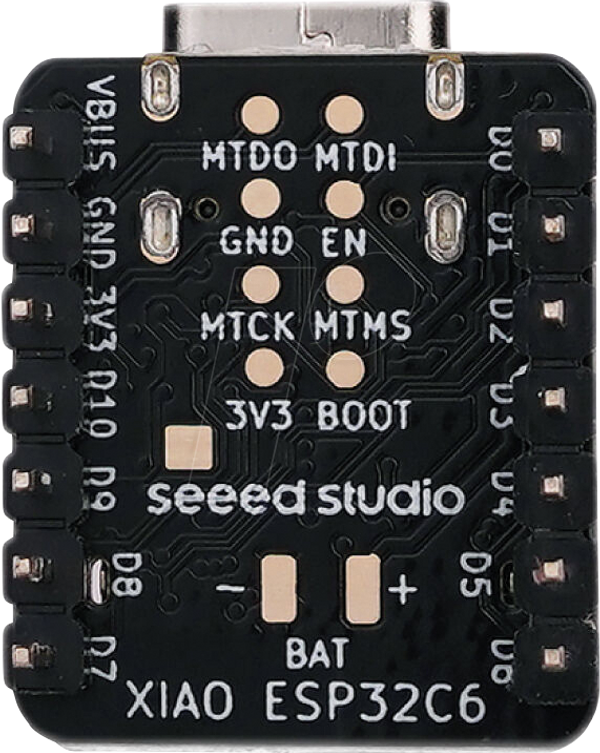 Xiao ESP32C6, WiFi 6 / BT5.0, Zigbee, Thread, з роз'ємом