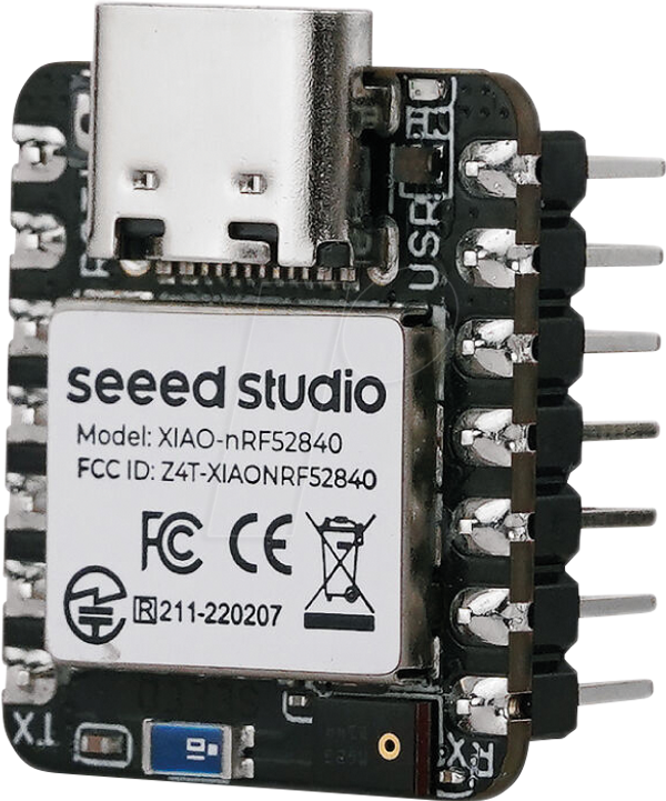 Xiao nRF52840 Sense, BT5.0, з роз'ємом