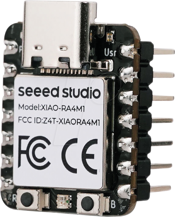 Xiao RA4M1, 32-бітний ARM Cortex-M4, 48 МГц, з роз'ємом