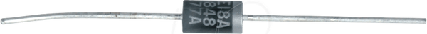 Випрямні діоди, 1 кВ, 3 А, DO-201, 1700 штук (Ammopack)