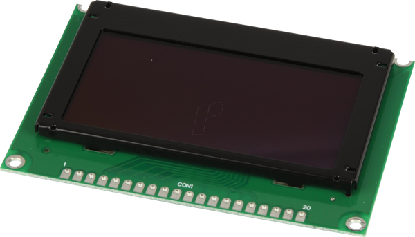 OLED, 128x64 px, белый/черный, 2,4 дюйма