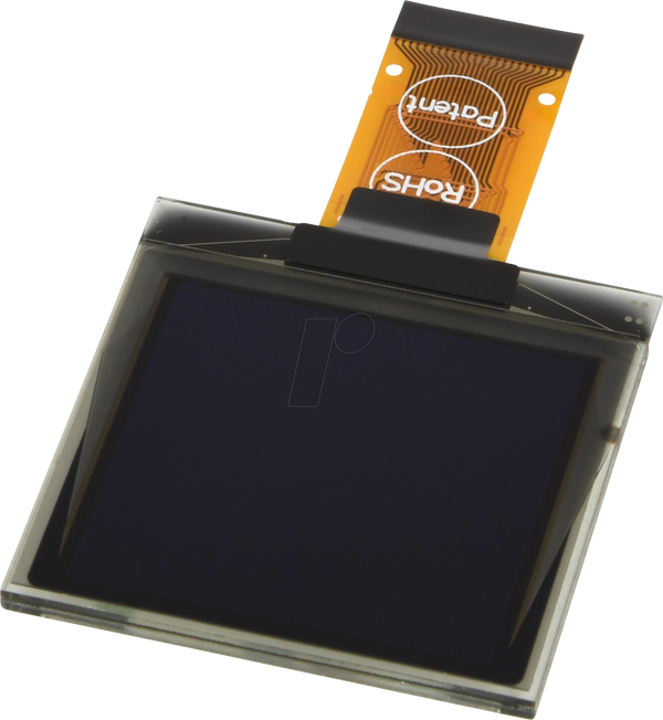 OLED, 128x128 пікселів, білий/чорний, 1,5 дюйма