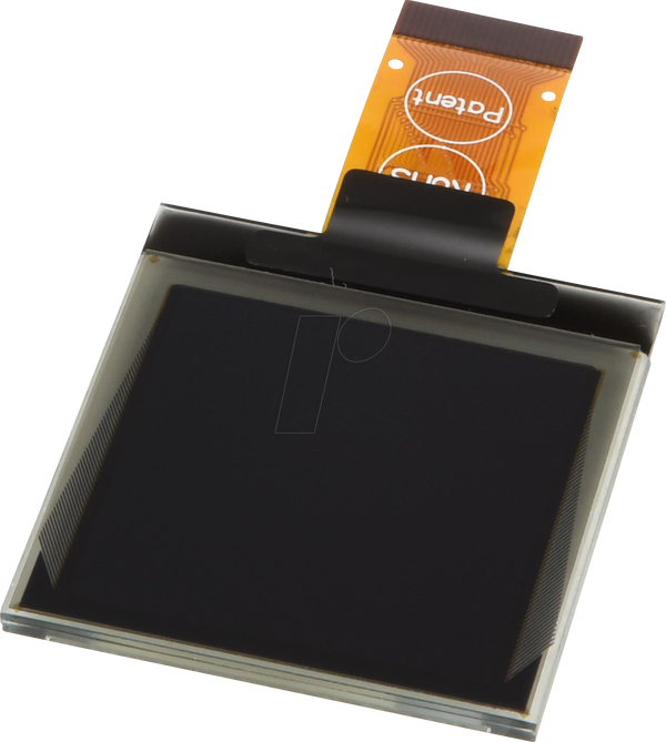 OLED, 128x128 пікселів, жовтий/чорний, 1,5 дюйма