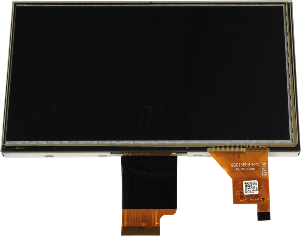 7-дюймовый TFT-IPS сенсорный экран PCAP, 24-битная RGB-подсветка.