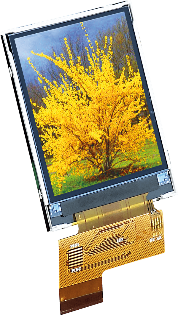 TFT-дисплей 2,0 дюйма, 40x30 мм, 240x320 точек, полноцветный