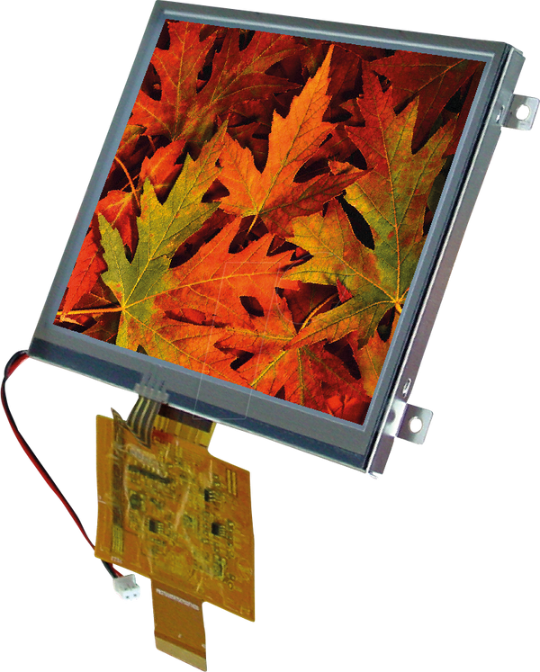 TFT-дисплей 5,7 дюйма, 115x86 мм, 320x240 точок, 24-бітний RGB, сенсорний