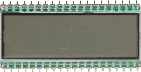 РК-дисплей 7-сегментний, 1x4.0, В: 8.9 мм, рефлективний