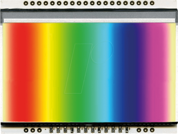 Світлодіодне освітлення для EA DOGL128-6, 55 x 36 мм, RGB