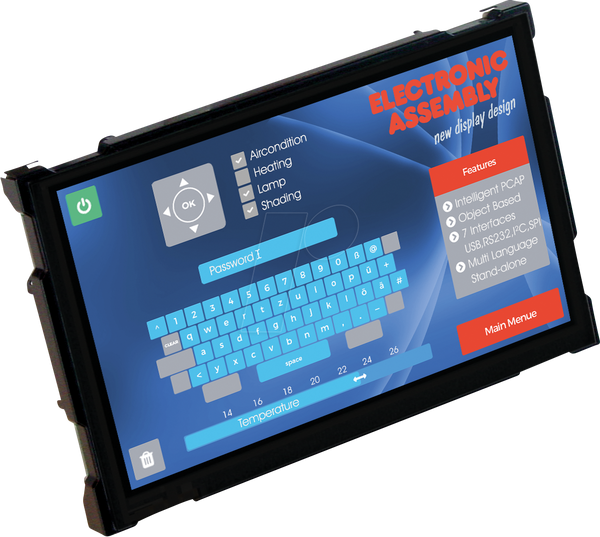 Багатофункціональний TFT-панель HMI, 5 дюймів
