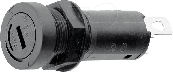 Тримач запобіжника FBS1 ø5x20мм