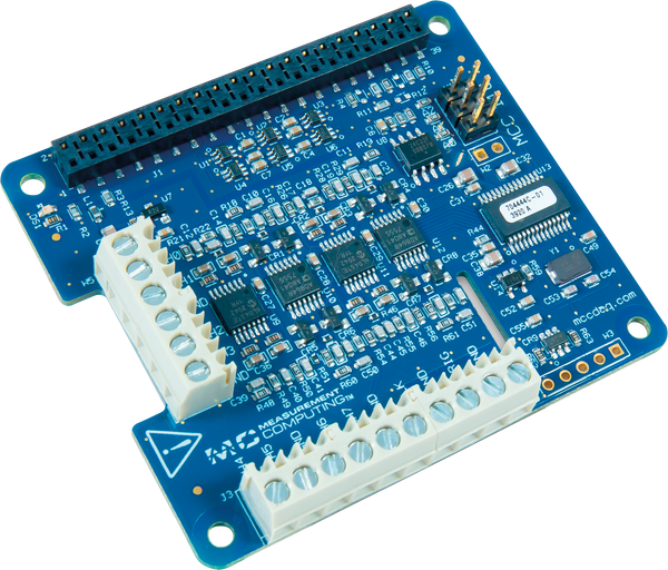 Raspberry Pi Shield - 12-бітне вимірювання напруги, MCC118