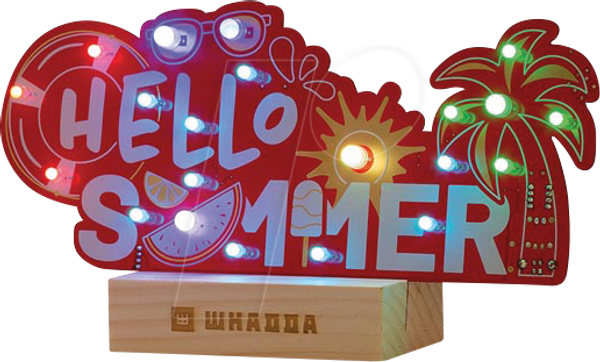 Набір для пайки XL Hello Summer, світлові ефекти