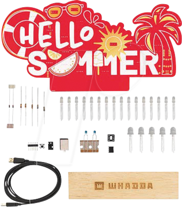 Набір для пайки XL Hello Summer, світлові ефекти