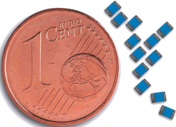 Датчики температури з платиновим чипом, SMD, 500 Ом