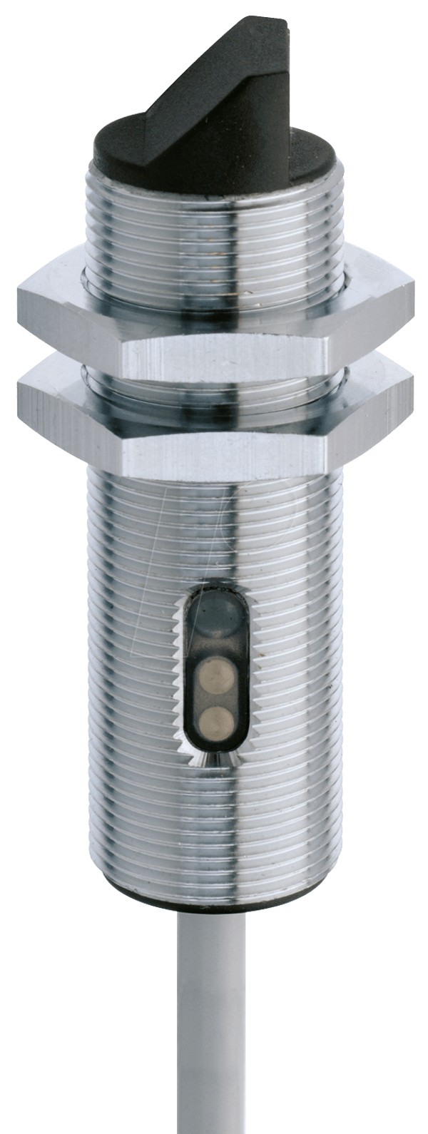 Світловий бар'єр, рефлекторний, M18, 2000 мм, 90°, 2 м
