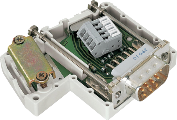 Штекер польової шини PROFIBUS зі штекером D-sub