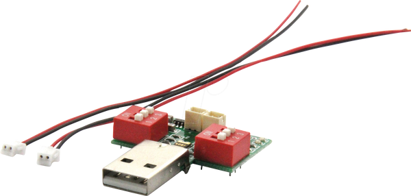 Entwicklerboards - Doppel-Ladeplatine für LiPo-Akkus, 3,7 В, USB