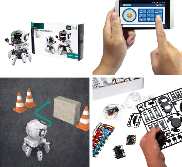 Набір роботів Tobbie II з micro:bit
