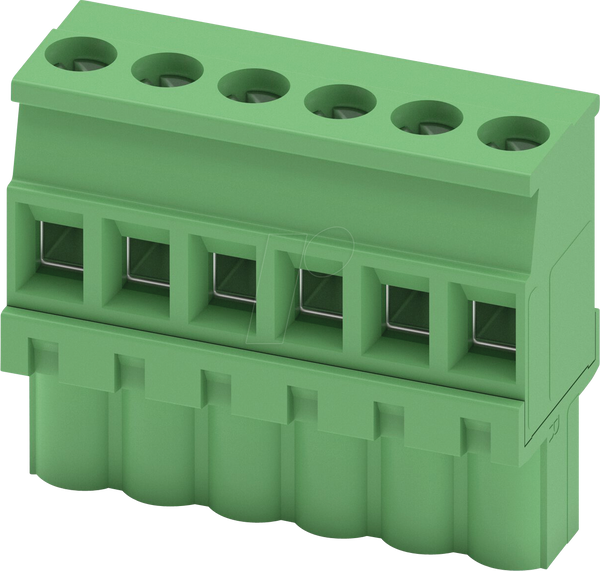 Leiterplattenstecker, 6-поліг, RM: 5,08 мм