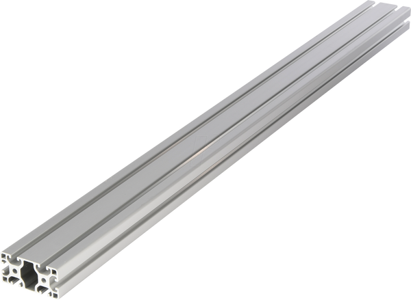 Алюминиевый профиль 40x80 с I-образным пазом, 8 проемов, 1000 мм