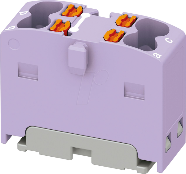 Розподільний блок PTFIX, 4x1.5, фіолетовий