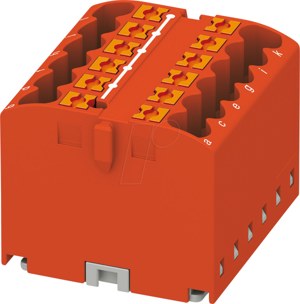 Розподільний блок PTFIX, 12x2.5, червоний