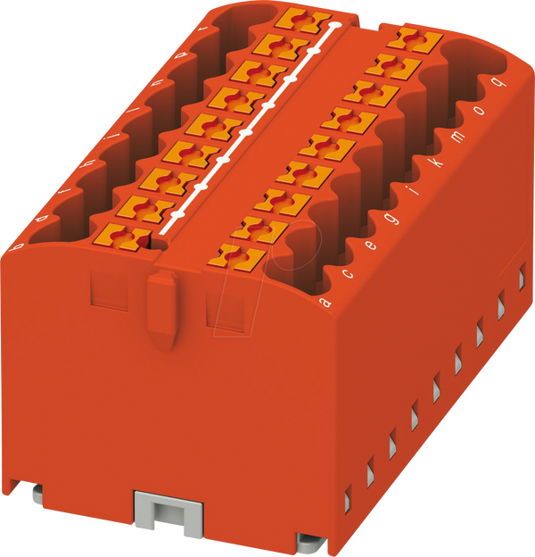 Розподільний блок PTFIX, 18x2.5, червоний