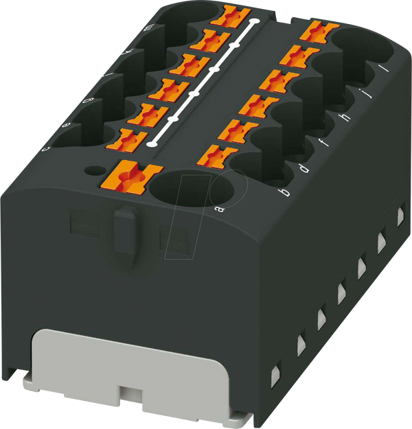 PTFIX 10/12x4 BK - розподільний блок