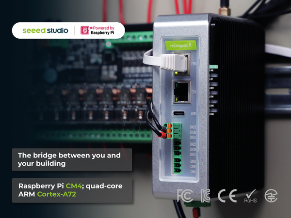 reComputer Gateway/Edge IoT Controller, 8 ГБ оперативної пам'яті, 32 ГБ eMMC