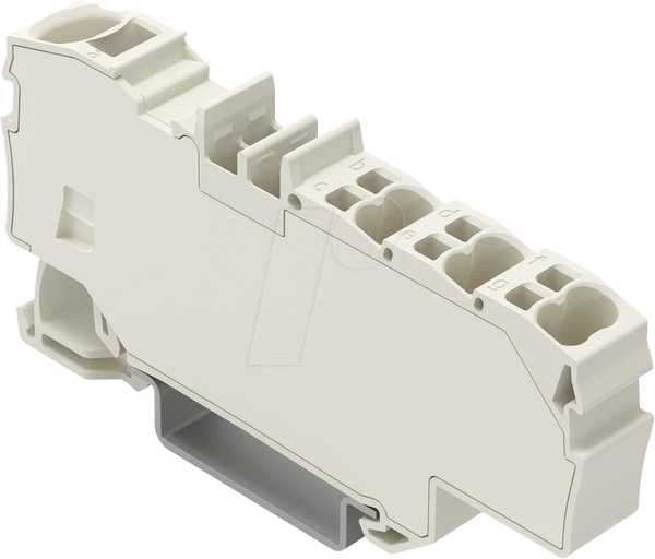 Розподільна клема 1x 6 мм²/6x 1,5 мм², біла