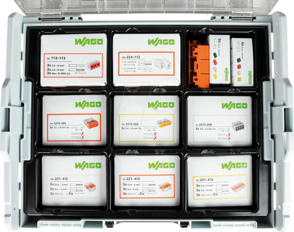 Асортиментний ящик для зрощування роз'ємів WAGO – L-BOXX® 102 - 221