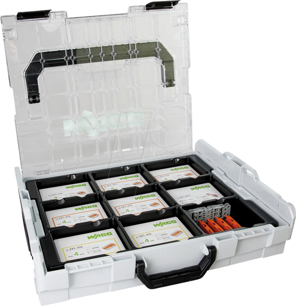 Асортиментний ящик для зрощування роз'ємів WAGO - L-BOXX® 102 - 221