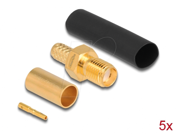 SMA Buchse zum Crimpen LMR200