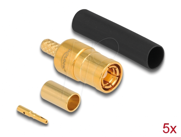 SMB Stecker zum Crimpen RG-174 / RG-316
