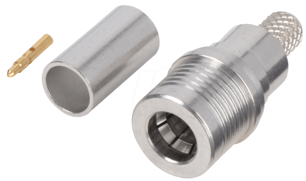 QMA-Plug RG174/316, прямой, обжимной
