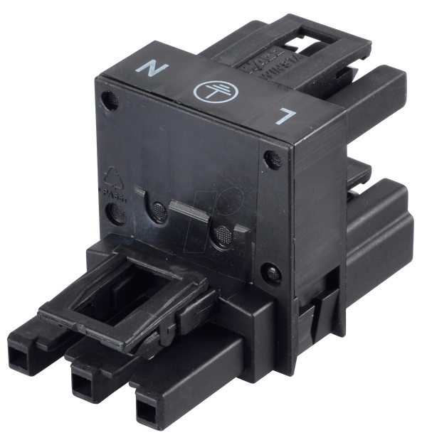 WINSTA® MIDI, 3-контактний h-розгалужувач, 1x штекер/2x гніздо
