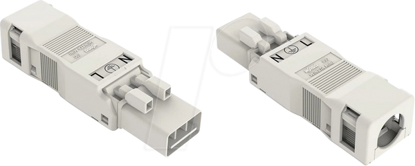 WINSTA® MINI, 3-контактний штекер, з корпусом для зняття натягу