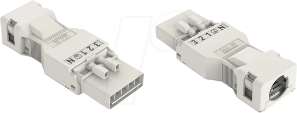 WINSTA® MINI, 5-контактний штекер, з корпусом для зняття натягу